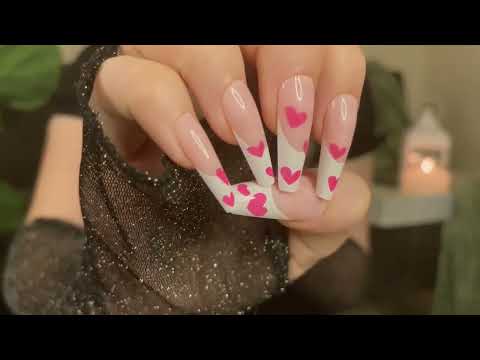 *one minute asmr* pure nail tapping & scratching (no talking)