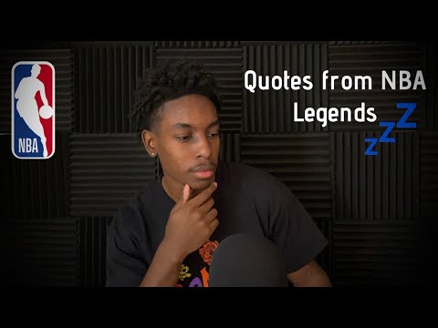 [ASMR] Reading 101 inspirational NBA quotes (2)