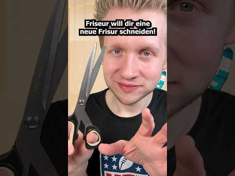 Friseur will dir eine neue Frisur schneiden! #asmr