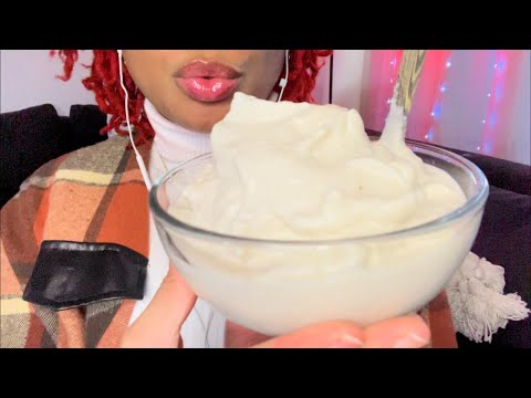 ASMR | cauliflower ice cream 🍨