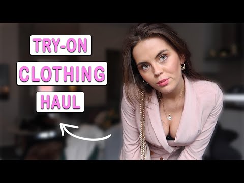 ASMR Winter Try-On Clothing Haul