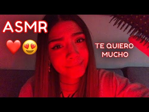 ASMR ROLEPLAY ESPAÑOL / TU NOVIA te DA BESOS en la CARITA y te DICE palabras bonitas❤️‍🔥