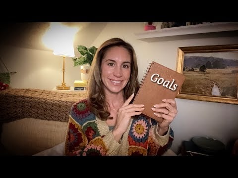 ASMR | ✨Soft & Cozy Intention Setting | Reflecting on Fall Goals + Setting Gentle Holiday Intentions