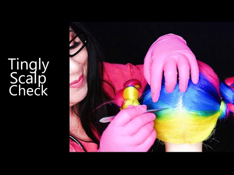 ASMR Tingly Scalp Check | Fall Asleep in 3 Minutes | Medical Roleplay