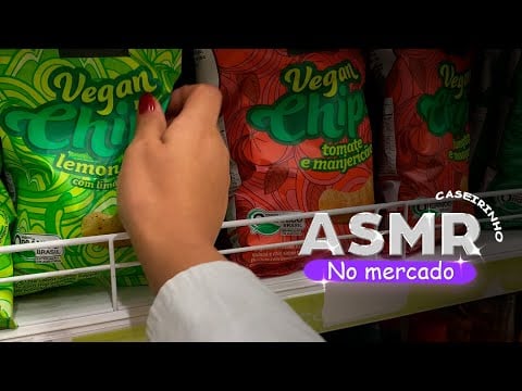 ASMR CASEIRINHO no Mercado 🛒 Sons de EMBALAGENS e Tapping [FAST]