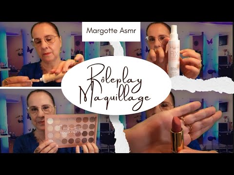 Asmr français, vidéo personnalisée pour Vénusia,rôleplay je vous  maquille avant vos consultations💄
