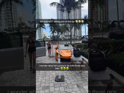 guy was acting like he was taking pics of the car🙄🙄
