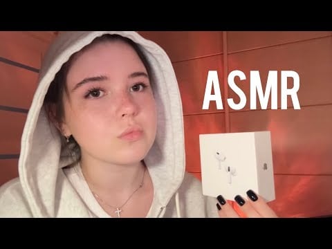 ASMR распаковка AirPods Pro | АСМР | Скретчинг | Таппинг 