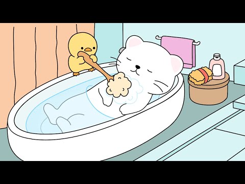 ferret's spa treatment | ASMR animation