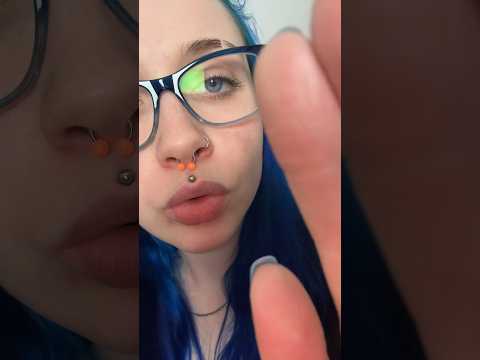 ASMR touching your face 👁️👄👁️ #asmrfacetouching #asmr #asmrfacetracing #shorts