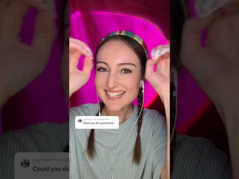 asmr for layla 💖 what name should we do next?? #asmr #personalattentionasmr