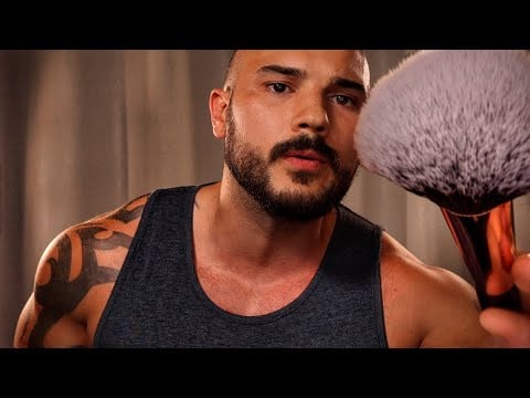 ASMR Brushing Away Your Stress (ASMR for Sleep) Safest Place in ASMR ✨ Face Brushing - Hair Brushing