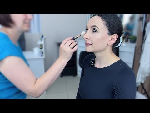 Makeup artist does my makeup *ASMR