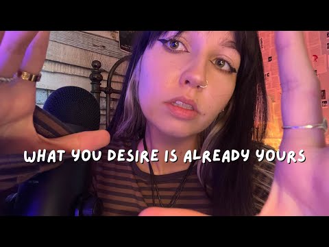 ASMR manifest while you sleep ✨personal attention, positive affirmations, hand movements