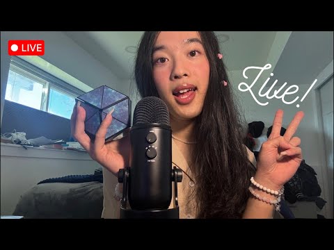 asmr live! 💕 (chill wednesday evening stream 🌅)