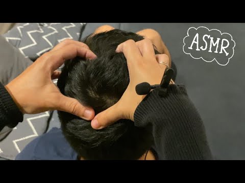 ASMR⚡️Gentle scalp scratching! (LOFI)