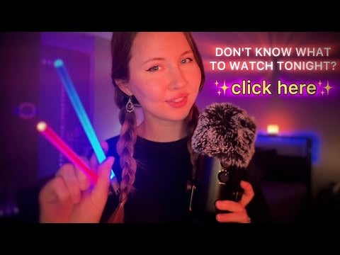 ASMR For When You Don't Know What Video To Watch For Sleep😴 (5HR Trigger Assortment)✨