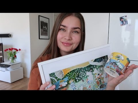 ASMR IN SWEDISH 🇸🇪 Another Moomin Haul #4 (Soft Spoken)
