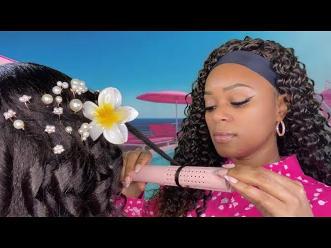 ASMR | 🛳 The Lady On The Cruise Does Your Hair