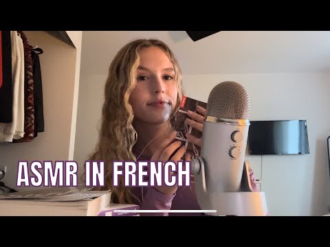 ASMR IN FRENCH - triggers de livres (REUPLOAD)