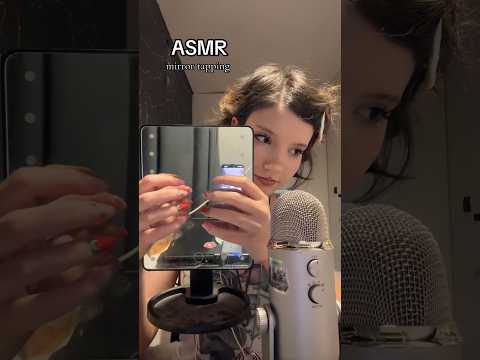 𑣲ASMR || mirror tapping 🪞