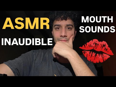 ASMR visual || Inaudible || Mouth sounds 😋😋