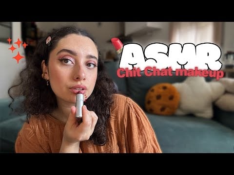 🌙 ASMR FRANÇAIS : CHIT-CHAT MAKEUP 💄(on parle de tout et de rien)