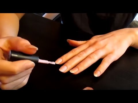 ASMR *Manucure* *Doing my nails* Oil, massage, nail polish