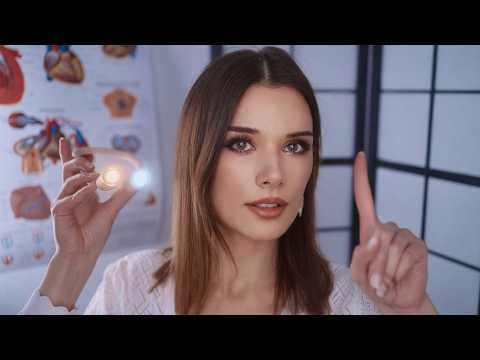 ASMR Detailed Eye and Sensory Exam For Sleep