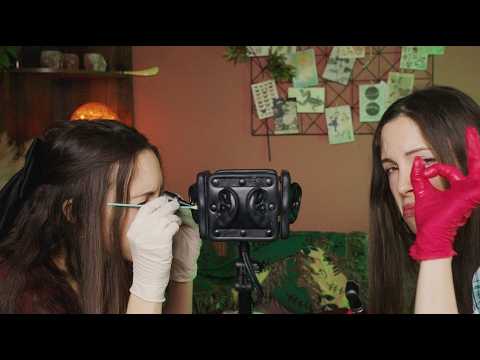 ASMR Twin Ear Cleaning Slow VS Fast @FixyASMR