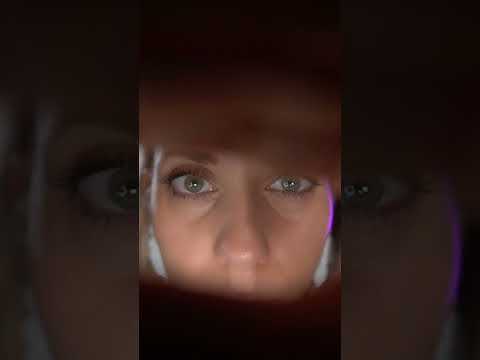 ASMR EYE CLEANING 👁️ Very tingly! #asmr #asmrvideo #asmrtriggers #tingles #fyp #relax #sleep