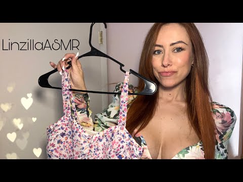 ASMR Picking out Spring Outfits 🌷 #asmr