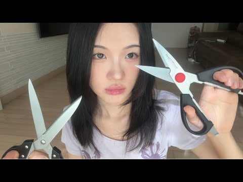 가위 asmr Scissors