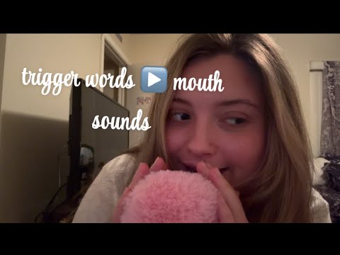 ASMR | turning trigger words into mouth sounds/inaudible whispers 🫠