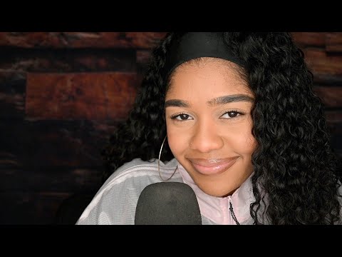 ASMR- Rambles & Mouth Sounds 😴✨ (HAND MOVEMENTS, INAUDIBLE WHISPERING, AIR TRACING) 💓