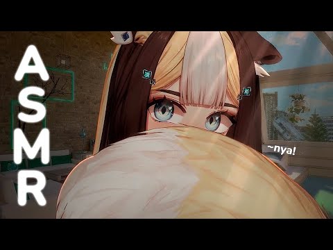【ASMR】Tingly tongue attention & Soothing humming~ 🤍