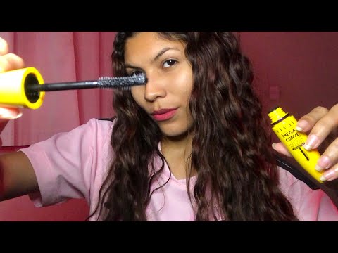 ASMR TE ARRUMANDO PARA SAIR