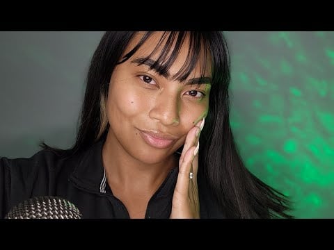 ASMR Mic Tapping And Mouth Sounds , Repeating "Goodnight"