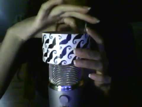 Ambers ASMR:***Playing with Tape - NO TALKING - {Tapping sounds~ Brushing sounds~Scissors Sounds}***