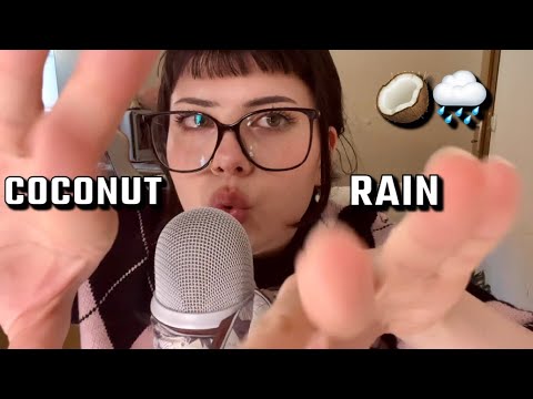 ASMR Coconut Rain 🥥🌧️