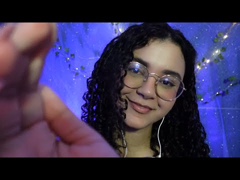 ASMR SUSSURRANDO E VOZ SUAVE l Mostrando objetos l tapping