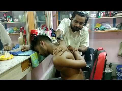 Very powerful Indian head and body massage with neck cracking | ASMR