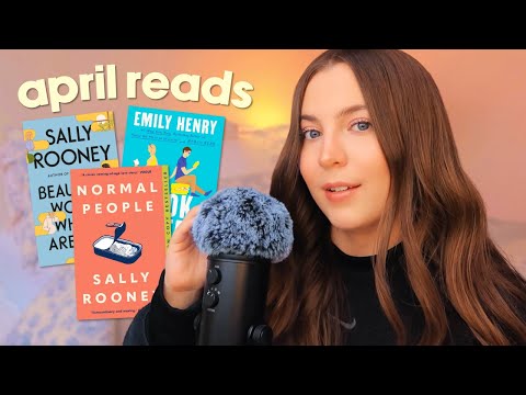 ASMR The 7 Books I Read in April 📔⭐️ Monthly Reading Wrap Up!