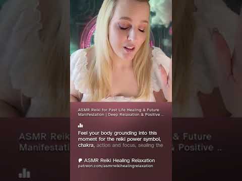 ASMR Reiki for Past Life Healing & Future Manifestation  #relax