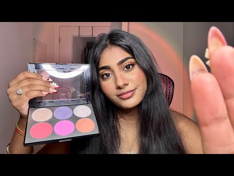 ASMR Makeup Spit Painting | Intense Mouth Sounds, Personal Attention, Hand Movements