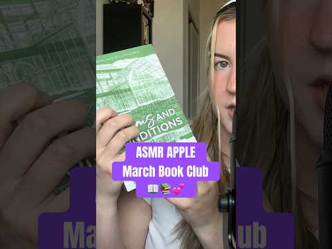 March Book Club📚💜 is here!!! Terms and Conditions and Hide!! #asmr #asmrbooks #termsandconditions