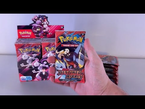 ASMR Pokémon Booster Box Opening!