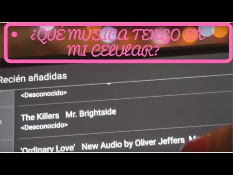 ASMR esp -  ¿Qué música tengo en mi celular?