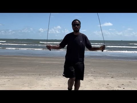 ASMR Workout At The Beach 🌊