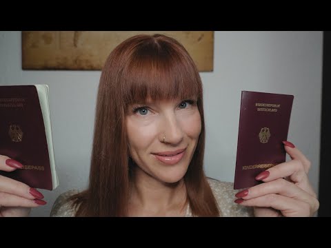 ASMR Behörden Roleplay - Du benötigst einen neuen Ausweis ( German / Soft Spoken )